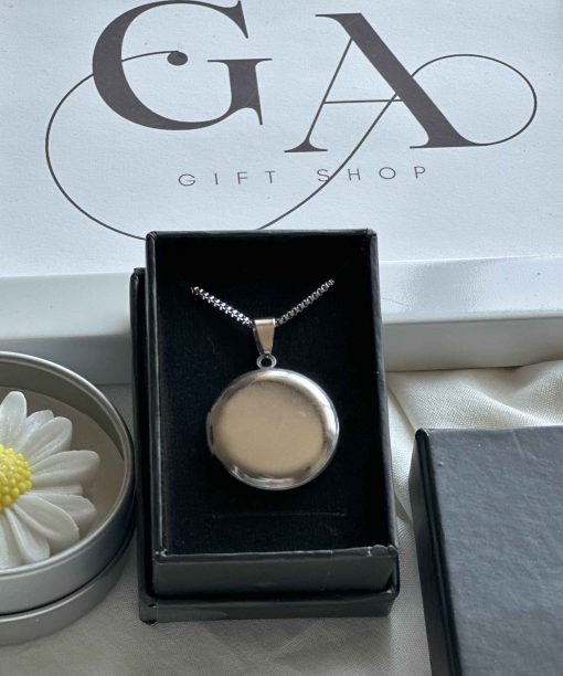 گردنبند لاکت نقره ای